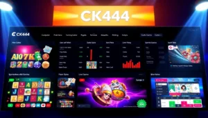 CK444: A Premier Platform for Online Gaming and Sports Betting in Bangladesh